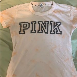 Tie Dye pink tee